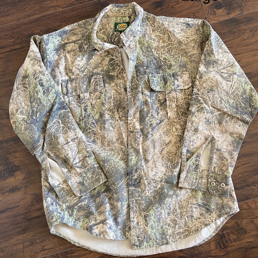 Button Up Camo Shirt